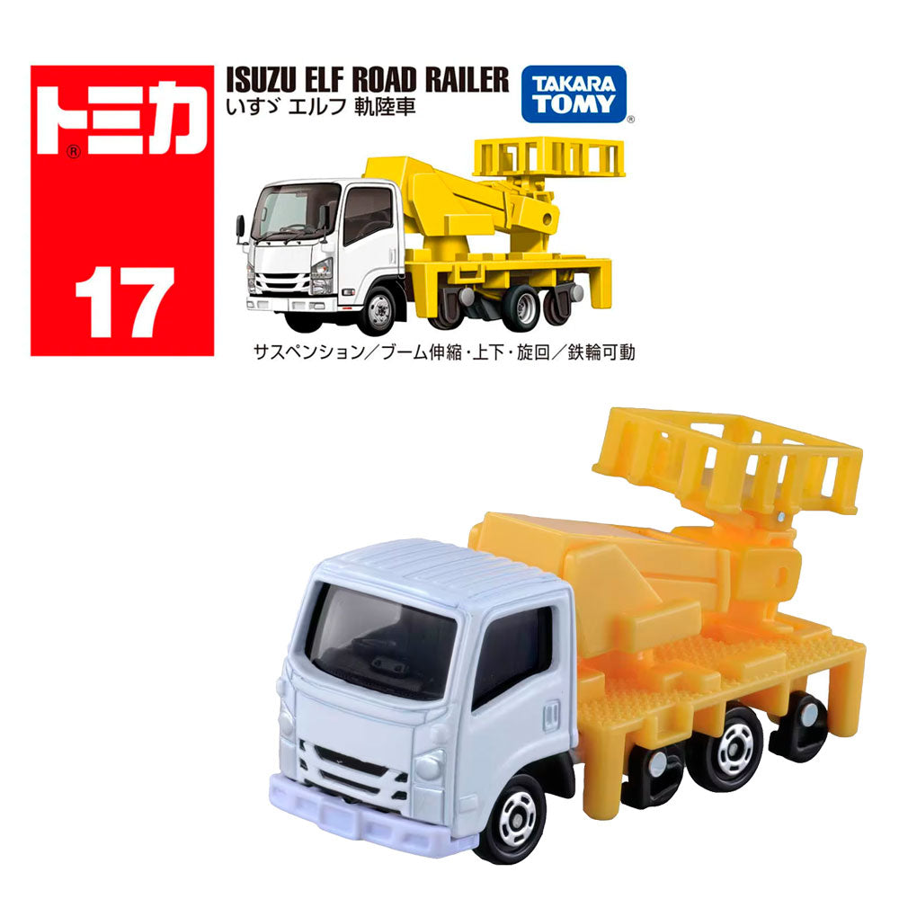 TOMICA PREMIUM ISUZU ELF TRACK VEHICLE NO.17 TOMICA PREMIUM ISUZU ELF TRACK VEHICLE NO.17
